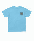 Salty Crew Ink Slinger Toddler Tee - Sky Blue