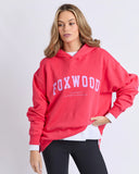 Foxwood Interval Hoodie. - Raspberry / Neon Lilac