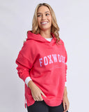 Foxwood Interval Hoodie. - Raspberry / Neon Lilac