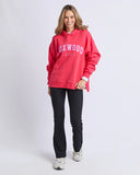 Foxwood Interval Hoodie. - Raspberry / Neon Lilac