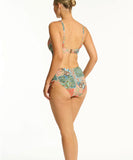 Sea Level Java Mid Drawstring Pant - Coral