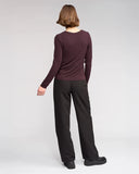 Knewe Label Hero Top - Raisin