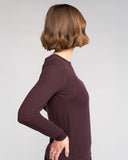 Knewe Label Hero Top - Raisin