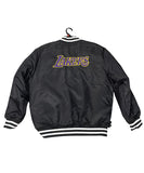 NBA Lakers Antonio Nylon Bomber Jacket - Black