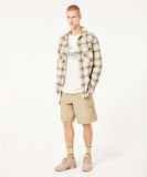 Oakley '90s Plaid LS Shirt - Mist/Pebble/Army G Check