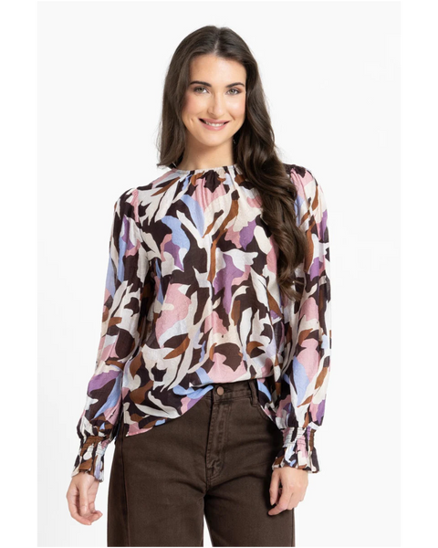 Leila + Luca New York Top - Chocolate Mystique | Point Break NZ – Point ...
