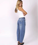 Monaco Leo Barrel Jeans - Blue
