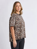 Foxwood Leopard Days Tee - Leopard Print