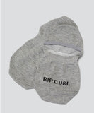 Rip Curl Invisible Socks Pr - Light Grey Heather
