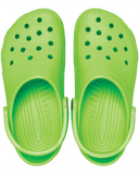 Limeade crocs from a birds eye viewpoint