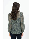 Seeking Lola Wanderer Blouse - Field of Daisies