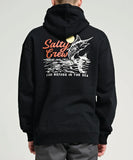 Salty Crew Jackpot Hood - Black