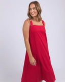 Foxwood Lourdes Dress - Crimson