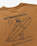 Rhythm Lull Short Sleeve T-Shirt - Camel