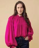 Charlo Jontee Long Sleeve Top - Pink