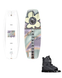 Combo Deal - 120cm Liquid Force ME FS Wakeboard/Rant 4-6 Bindings