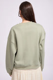 Rhythm Melia Crew Neck Fleece - Palm