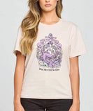 The Mad Hueys Dead Men Tell No Tales Womens Tee -Stone