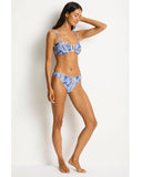 Sea Level Palmera Sporty Mid Pant - Blue