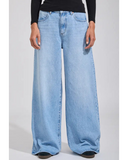 Wrangler Mid Stevie Relaxed Wide Womens Jeans (Petite collection) - Blue Velvet