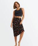 Roxy Shelly beach Midi Skirt - Anthracite sunny days