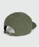 Unit Flat Peak Unstructured Strapback - Level - Military
