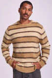 Rhythm Mohair Striped Knit - Bark