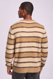 Rhythm Mohair Striped Knit - Bark