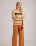 Moss Logo Bee Sweat - Camel