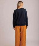 Mi Moso Moss logo Sweat - Navy