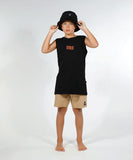 Hello Stranger The Ocean Club Muscle Tee - Black