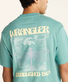 Wrangler Dragon Fly Slacker Tee - Overcast Blue