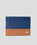 Billabong Dimension Wallet - Navy/Tan