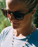 Dragon Bank Stacked Mineral / LL Brown Sunglasses