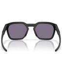 Oakley HSTN SQ 2.0 Sunglasses in Matte Black back view showing the smooth interior O Matter frame architecture contour lines and precise Three-Point Fit alignment, sold by Point Break Cambridge local family surf shop at 63 Duke street.
