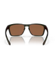 Oakley Sylas Sunglasses in Olive Ink translucent green back view showing the smooth low-profile interior O Matter frame architecture contour lines and precise Three-Point Fit alignment, sold by Point Break Cambridge local family surf shop at 63 Duke street.