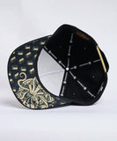 The Mad Hueys Hueys Kraken Port Hole Twill Snapback - Black