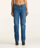 Wrangler Mid Tori Womens Jeans - 5 Year Fade