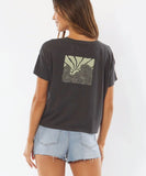 Sisstrevolution  Surf Co Crop SS Knit Tee - Phantom