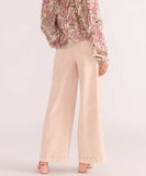 Mink Pink Dahlia Denim Panel Jeans - Light Pink