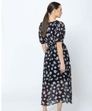 Seeking Lola Skillful SS Midi Dress - Colourful Bloom