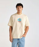 Wrangler Pushin Up Slacker Tee - ECRU