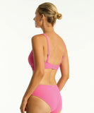 Sea Level Spinnaker Cross Front Multifit Top - Candy