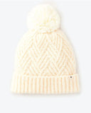Rip Curl Premium Reg Pom Pom Beanie - Beige
