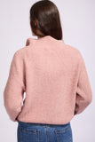 Rhythm Quinn Zip Knit - Pink