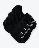 Rip Curl Invisi Sock Mens 5Pk - Black