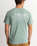 Rhythm Livin Slub Short Sleeve T-Shirt - Seafoam