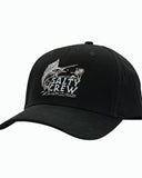 Salty Crew Sailfish 6 Panel Cap - Black
