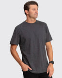 Volcom Aus Solid S/S Tee - Charcoal Heather