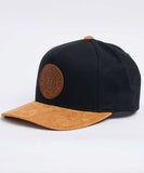 The Mad Hueys Hueys Suede Hueys Twill Snapback - Black